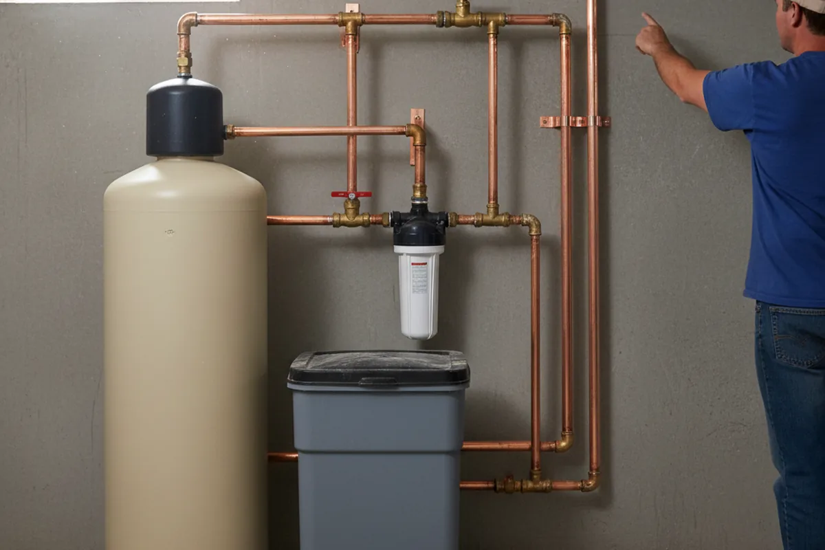 Whole-house water treatment system installed in Cocolamus